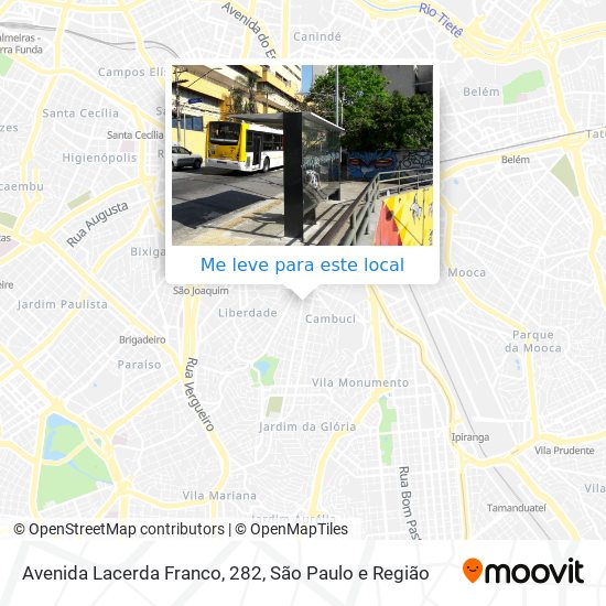 Avenida Lacerda Franco, 282 mapa