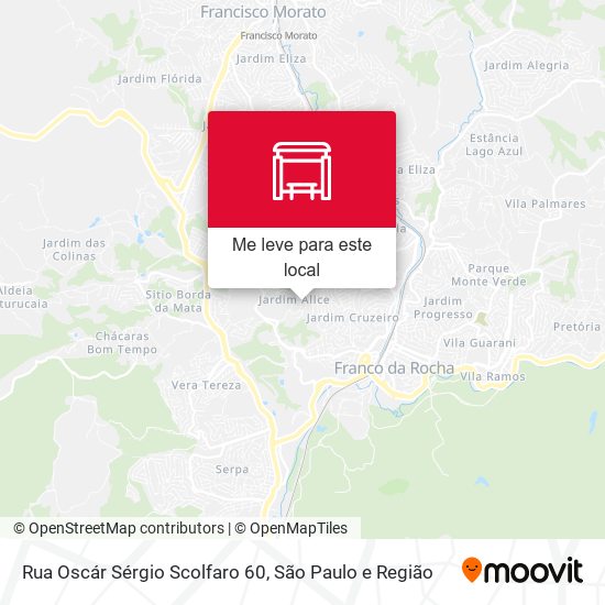 Rua Oscár Sérgio Scolfaro 60 mapa