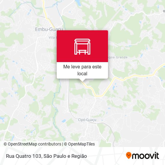 Rua Quatro 103 mapa