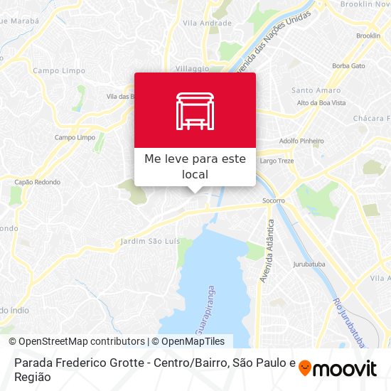 Parada Frederico Grotte - Centro / Bairro mapa