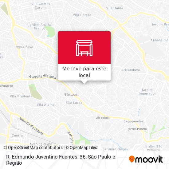 R. Edmundo Juventino Fuentes, 36 mapa