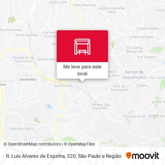 R. Luís Alvares de Espinha, 320 mapa