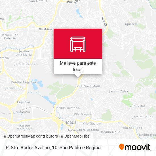 R. Sto. André Avelino, 10 mapa