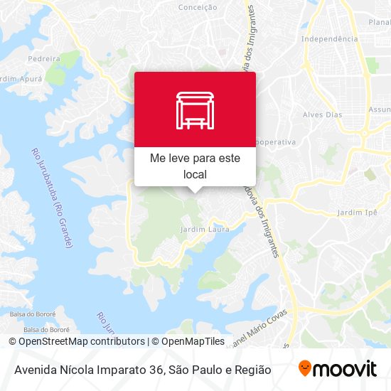 Avenida Nícola Imparato 36 mapa