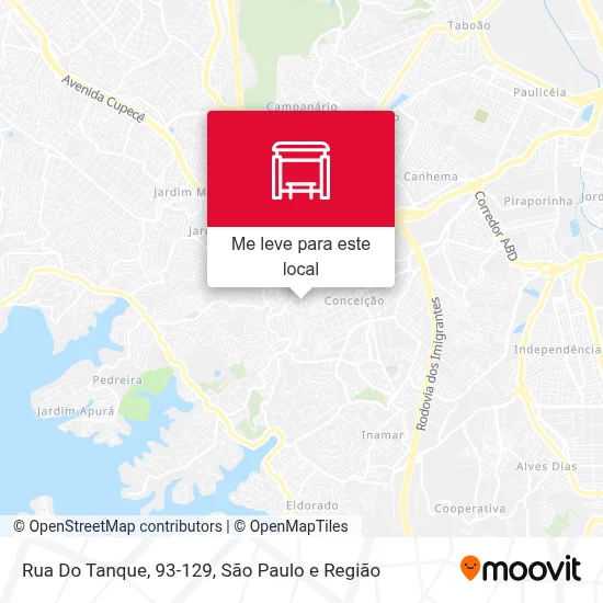 Rua Do Tanque, 93-129 mapa