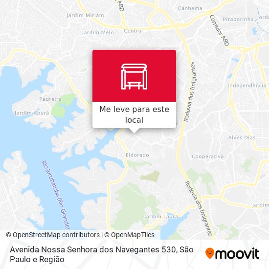 Avenida Nossa Senhora dos Navegantes 530 mapa