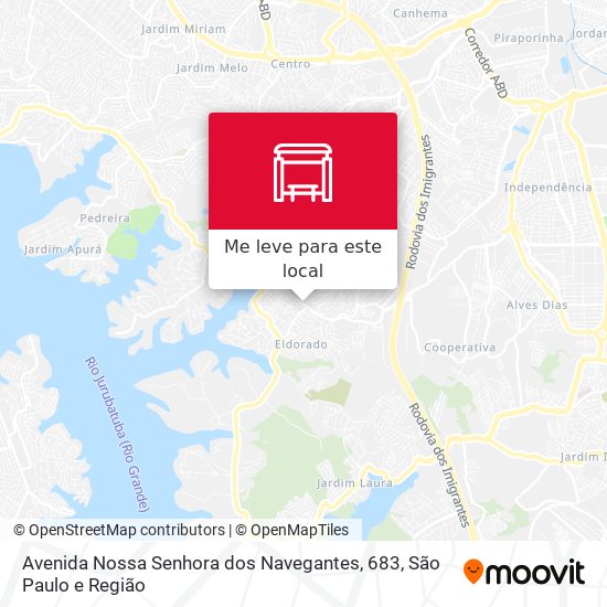 Avenida Nossa Senhora dos Navegantes, 683 mapa
