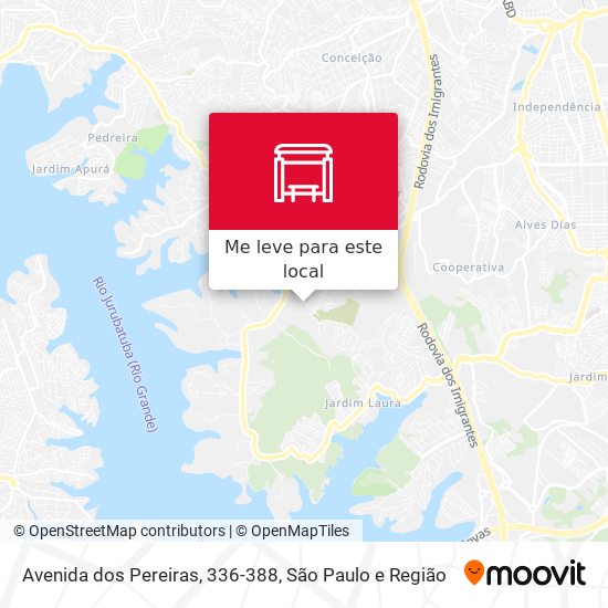 Avenida dos Pereiras, 336-388 mapa
