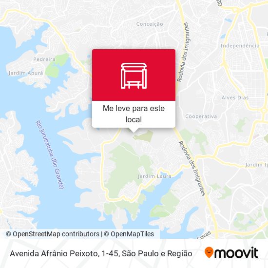 Avenida Afrânio Peixoto, 1-45 mapa
