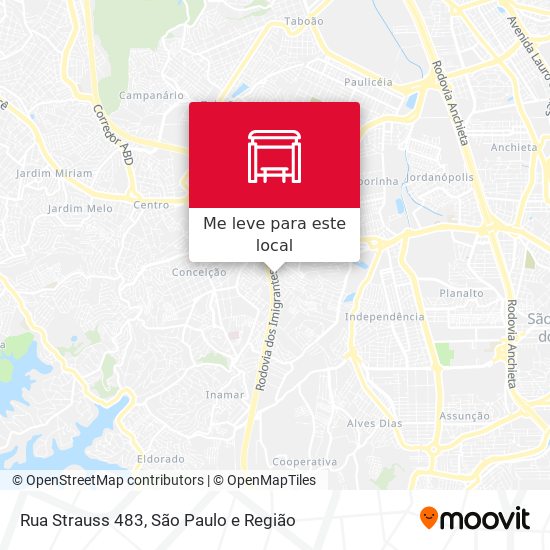 Rua Strauss 483 mapa