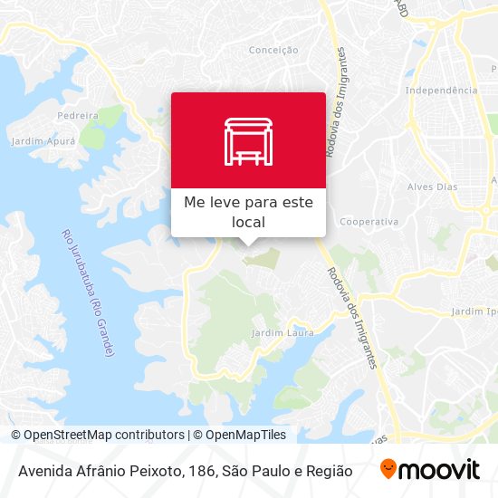 Avenida Afrânio Peixoto, 186 mapa