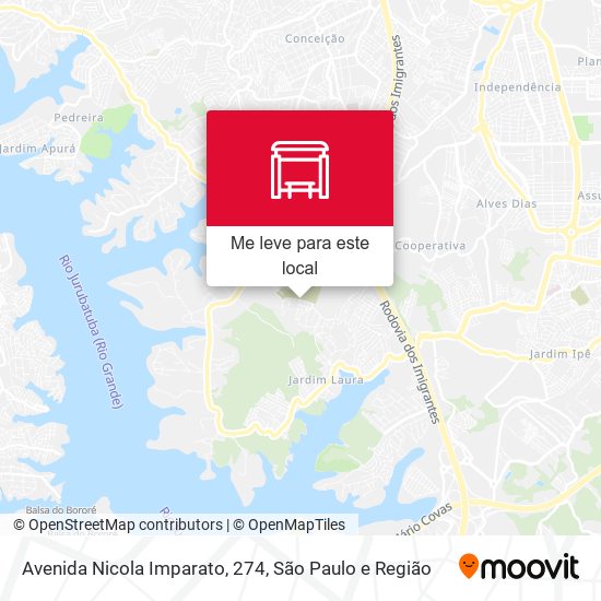 Avenida Nicola Imparato, 274 mapa
