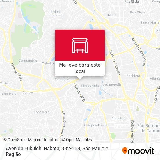Avenida Fukuichi Nakata, 382-568 mapa