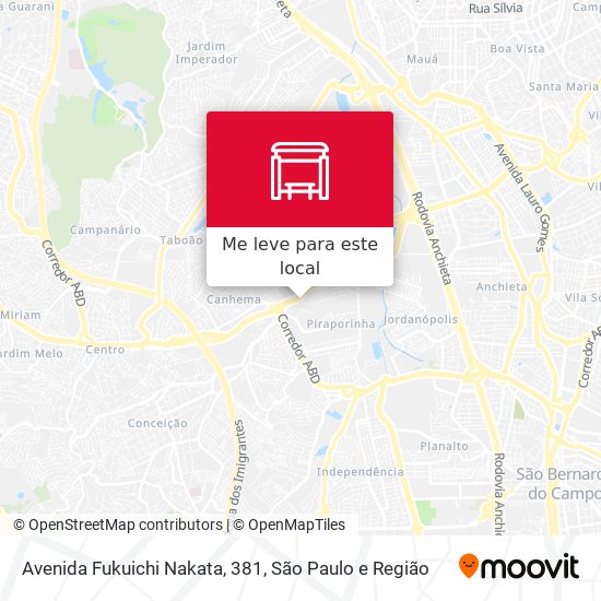Avenida Fukuichi Nakata, 381 mapa