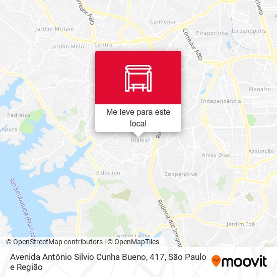 Avenida Antônio Silvio Cunha Bueno, 417 mapa