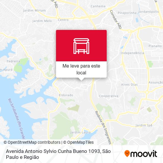 Avenida Antonio Sylvio Cunha Bueno 1093 mapa