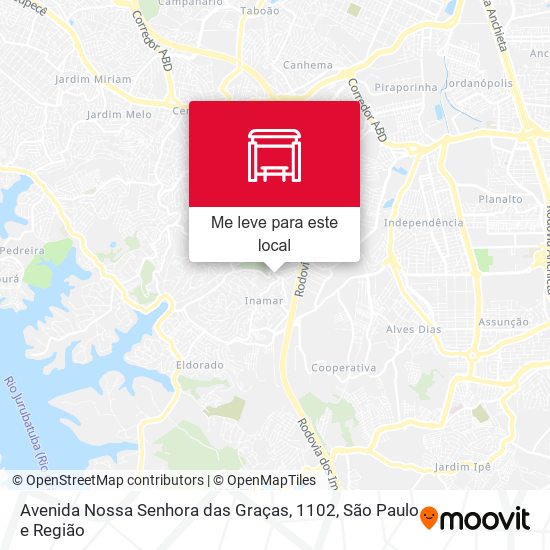 Avenida Nossa Senhora das Graças, 1102 mapa