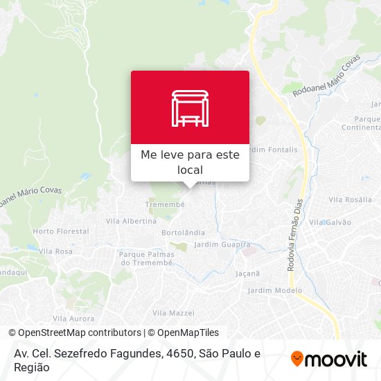 Av. Cel. Sezefredo Fagundes, 4650 mapa