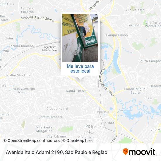 Avenida Italo Adami 2190 mapa