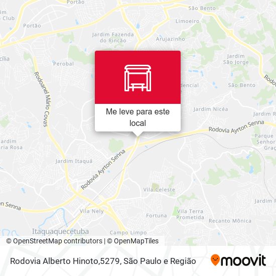 Rodovia Alberto Hinoto,5279 mapa