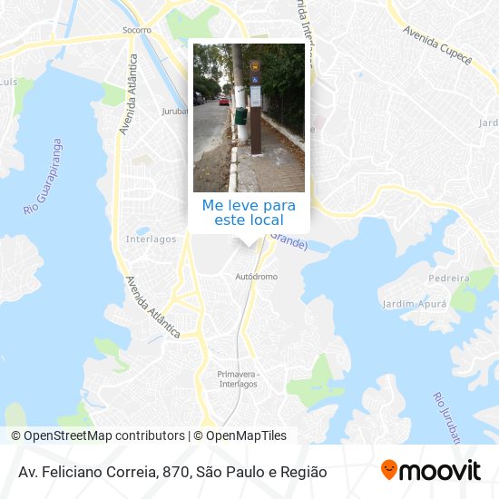 Av. Feliciano Correia, 870 mapa
