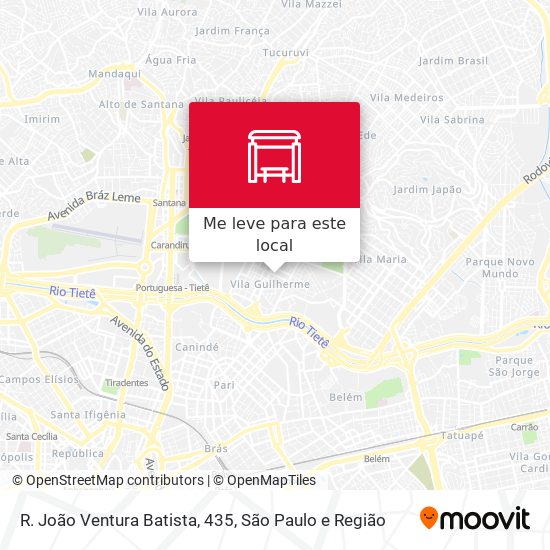 R. João Ventura Batista, 435 mapa