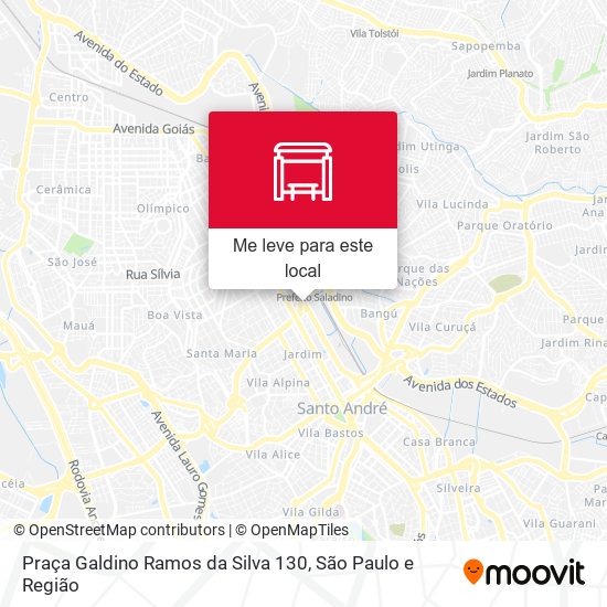 Praça Galdino Ramos da Silva 130 mapa