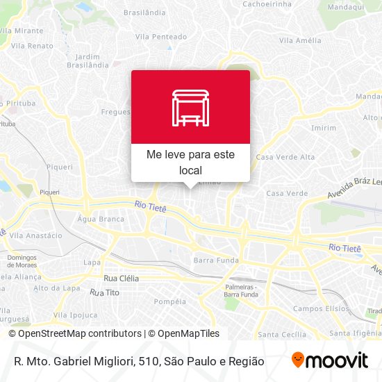 R. Mto. Gabriel Migliori, 510 mapa