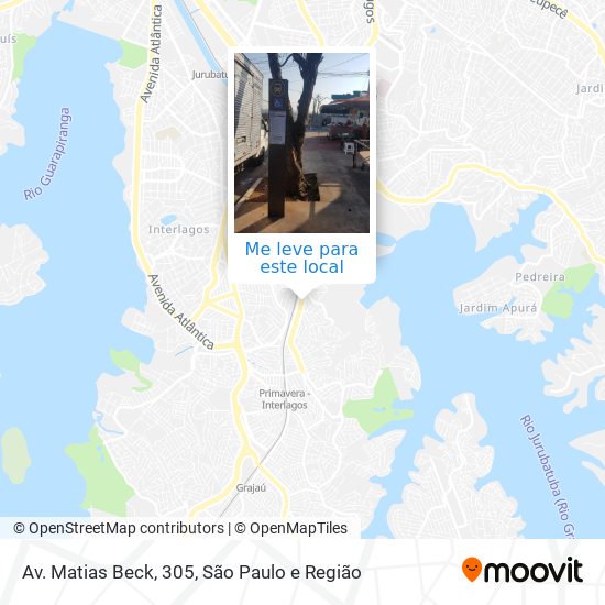 Av. Matias Beck, 305 mapa