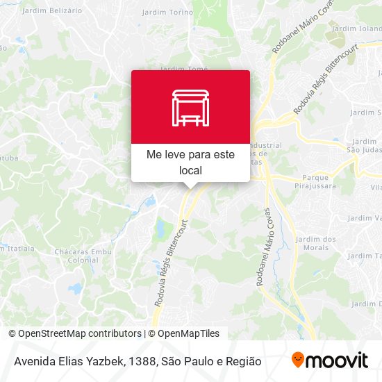 Avenida Elias Yazbek, 1388 mapa
