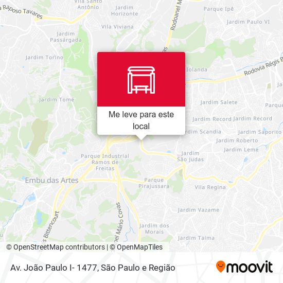 Av. João Paulo I- 1477 mapa