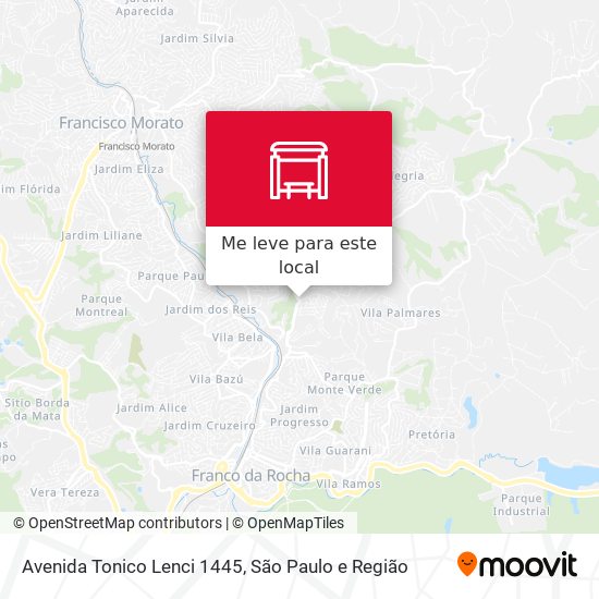 Avenida Tonico Lenci 1445 mapa