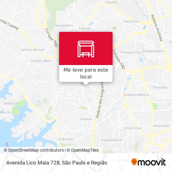 Avenida Lico Maia 728 mapa