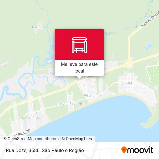 Rua Doze, 3580 mapa