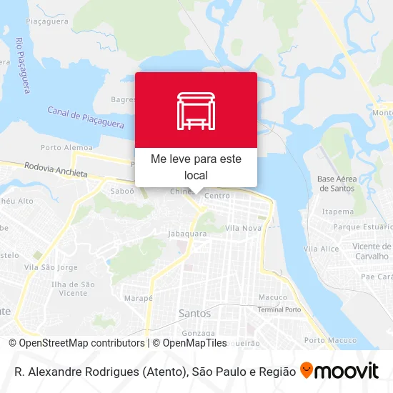 R. Alexandre Rodrigues (Atento) mapa
