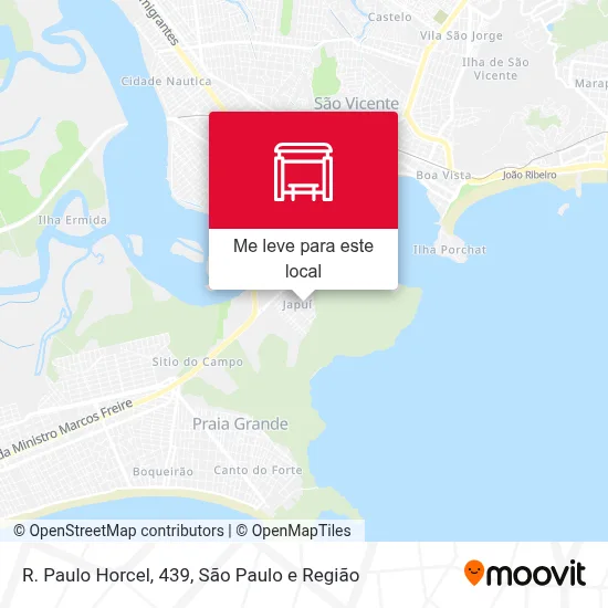 R. Paulo Horcel, 439 mapa