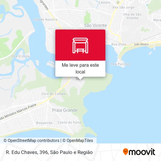 R. Edu Chaves, 396 mapa