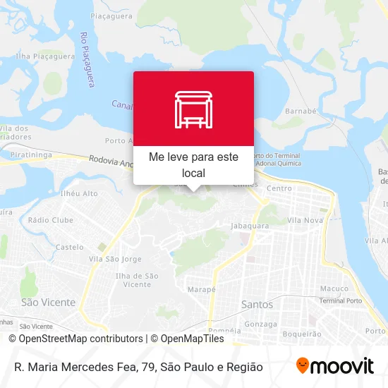 R. Maria Mercedes Fea, 79 mapa
