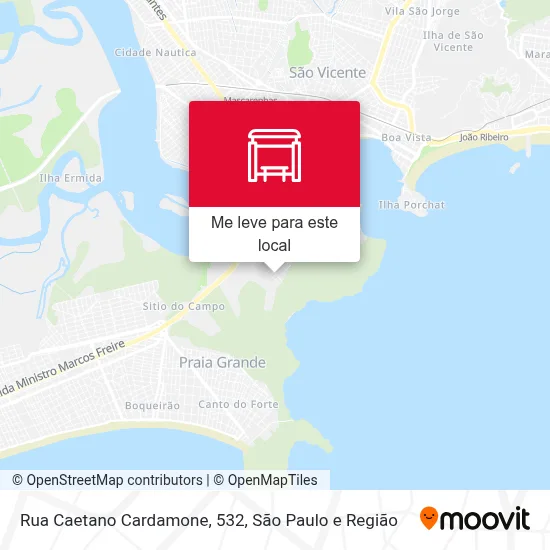 Rua Caetano Cardamone, 532 mapa
