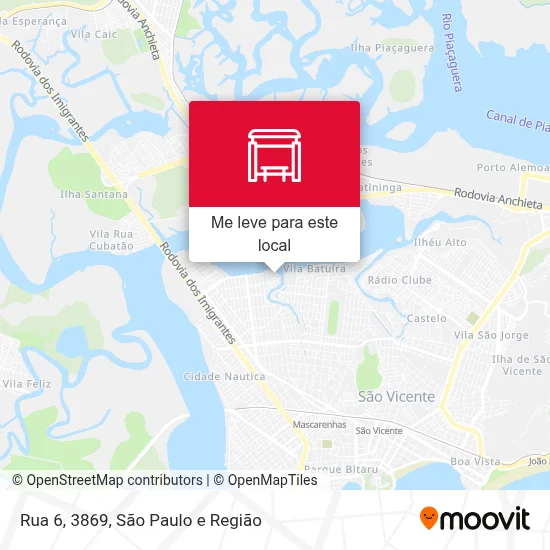 Rua 6, 3869 mapa