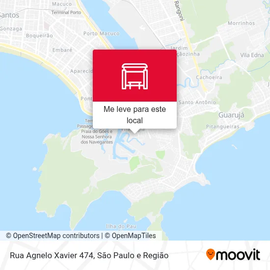 Rua Agnelo Xavier 474 mapa