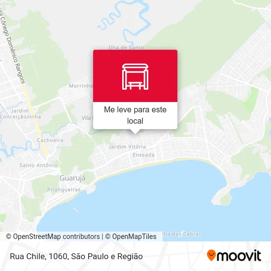 Rua Chile, 1060 mapa