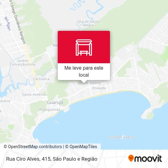 Rua Ciro Alves, 415 mapa