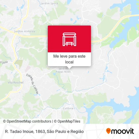 R. Tadao Inoue, 1863 mapa