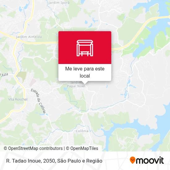 R. Tadao Inoue, 2050 mapa