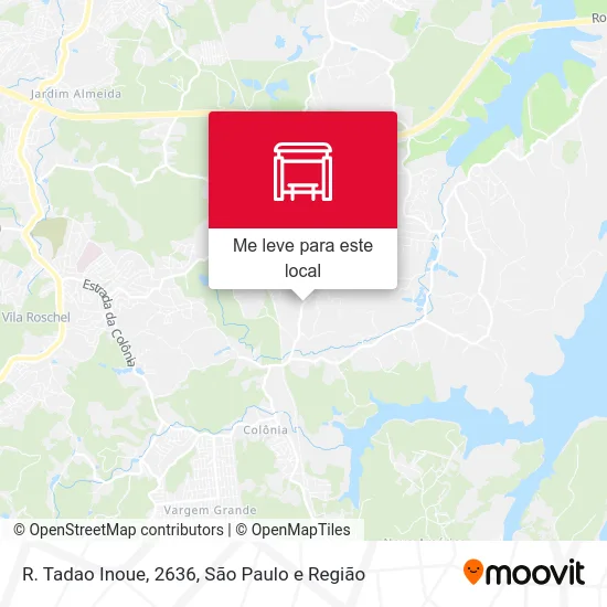 R. Tadao Inoue, 2636 mapa