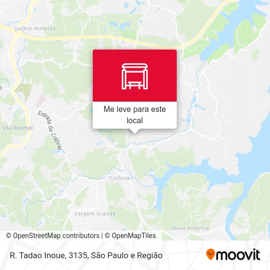 R. Tadao Inoue, 3135 mapa