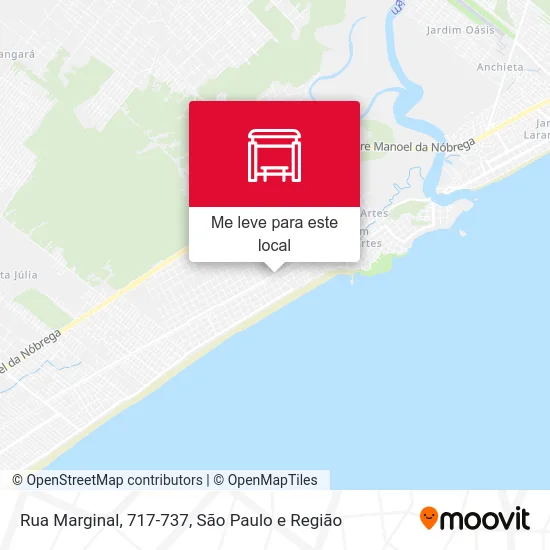 Rua Marginal, 717-737 mapa