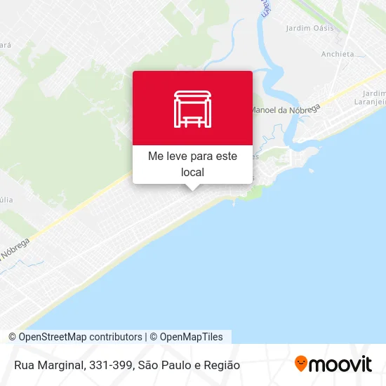 Rua Marginal, 331-399 mapa