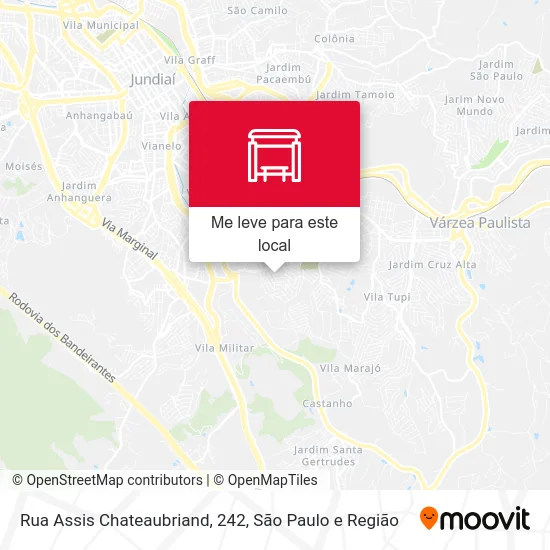 Rua Assis Chateaubriand, 242 mapa